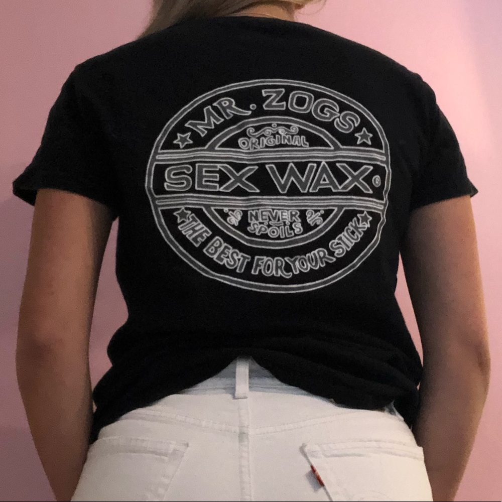 Sex wax surfer T-shirt
